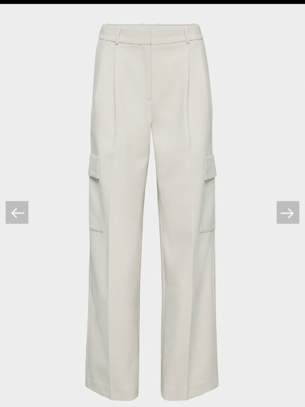 Babaton Spotlight Cargo Pant Wide Leg High Rise Pant size 10